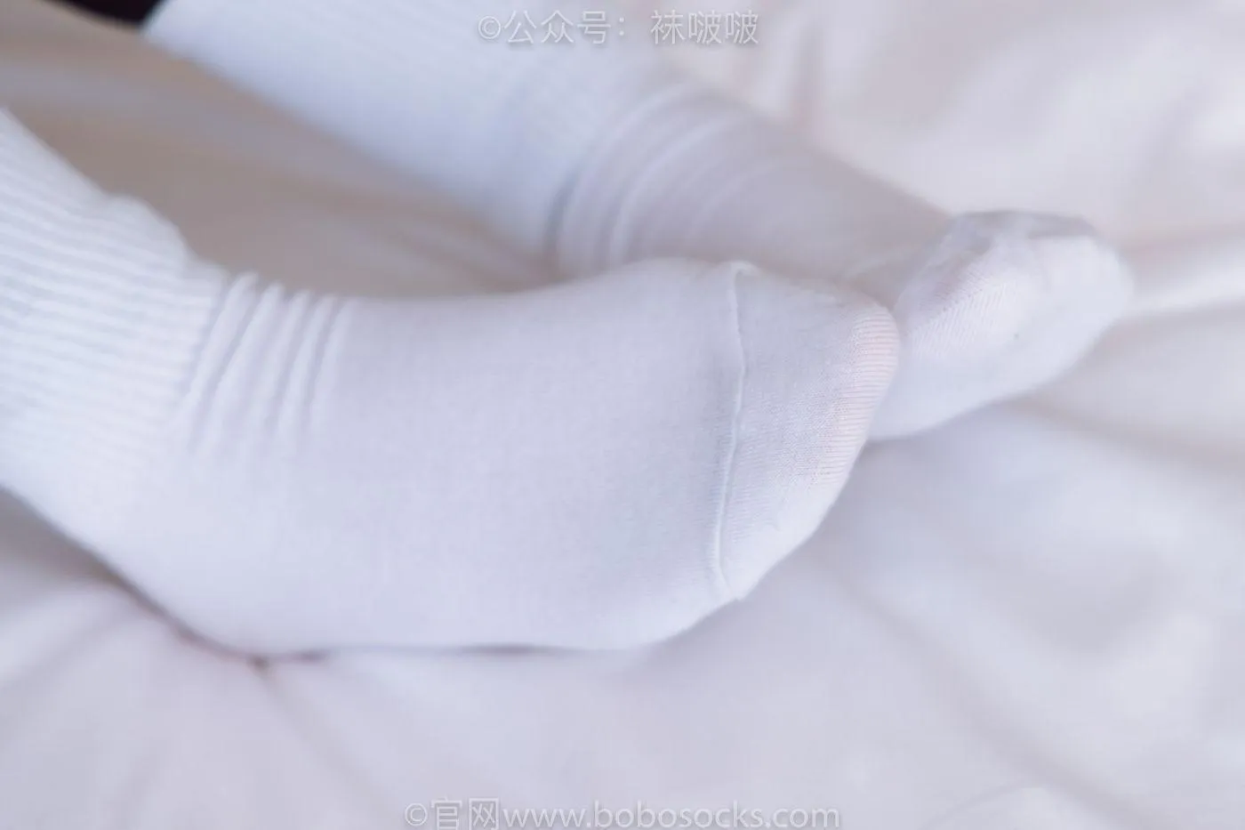 [BoBoSocks袜啵啵]NO.059 砂糖-AJ板鞋、白棉袜、裸足 [142P]插图4